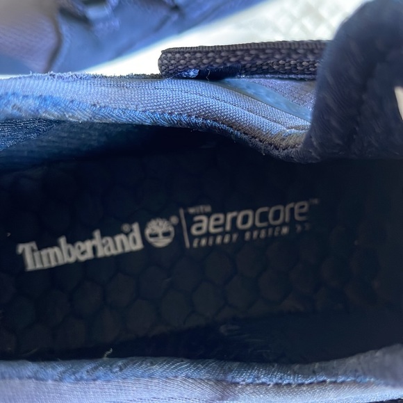 BNWOT Timberland trail runners hiking sneakers suede/neoprene 9US - Picture 7 of 8